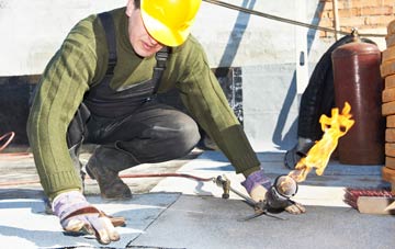 Great Houghton flat roof construction